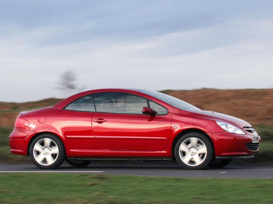 Peugeot 307 CC 2003 года  (UK) (фото 3 из 12)